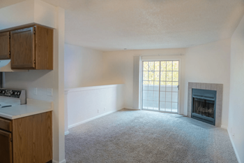 Fireplaces in select apartment homes
